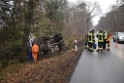 Container LKW umgestuerzt Koeln Brueck Bruecker- Dellbruecker Mauspfad P005